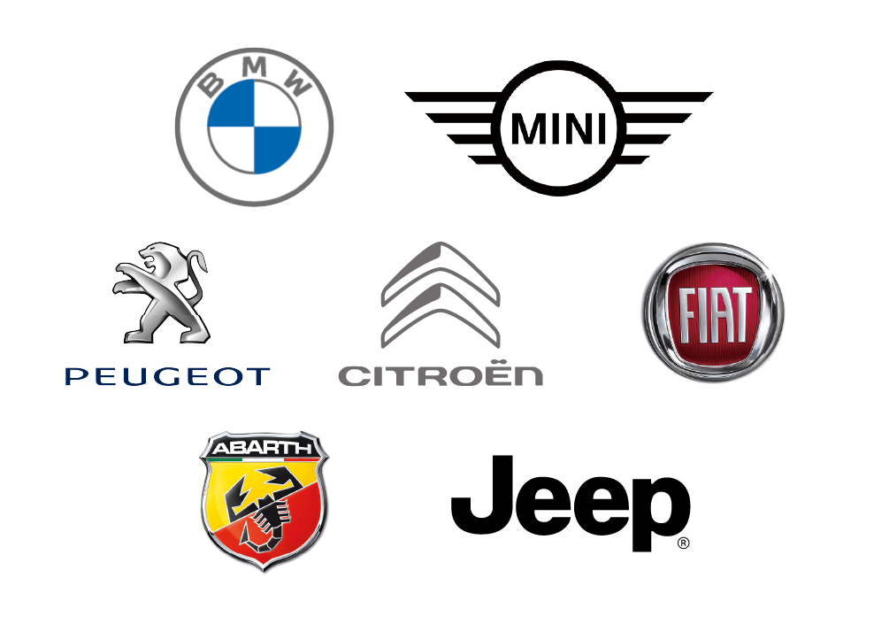 参加ブランド BMW・MINI・PEUGEOT・CITROËN・FIAT・ABARTH・Jeep
